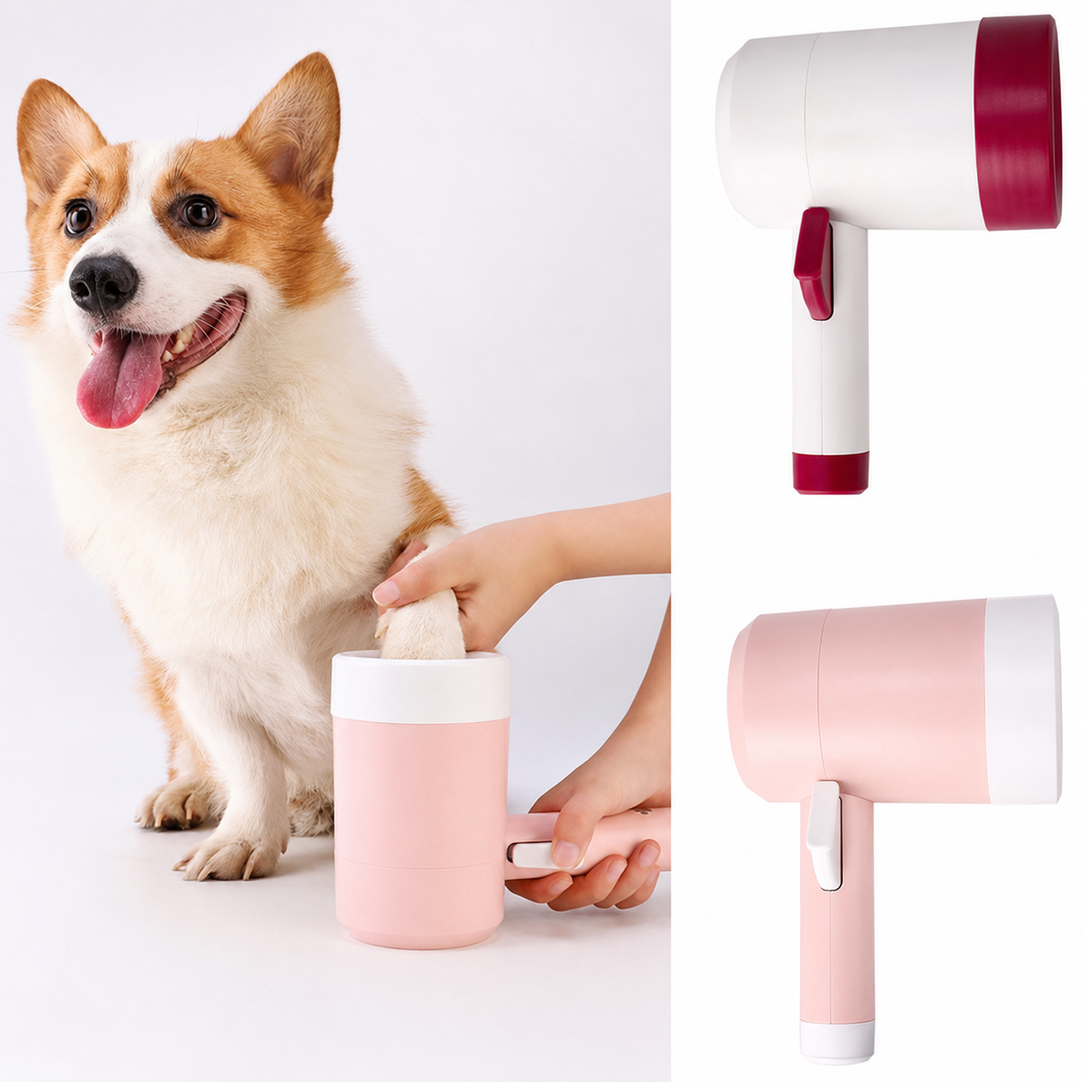 PawJoy™ Soft Silicone Dog Paw Cleaner Cup